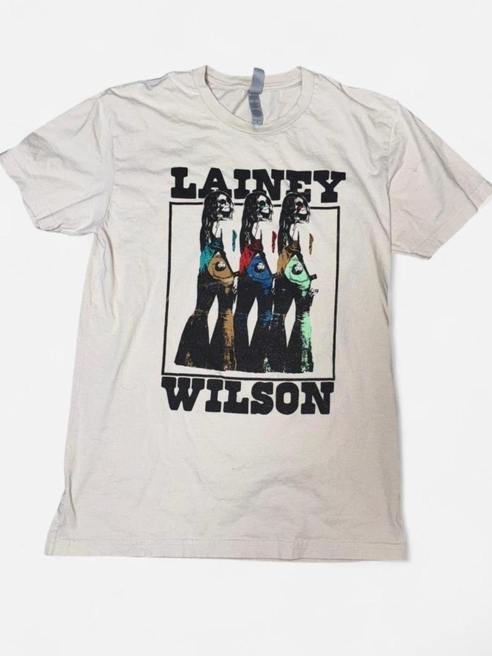 Lainey Wilson Graphic Band Tee Concert Country Western Shirt Size Small
